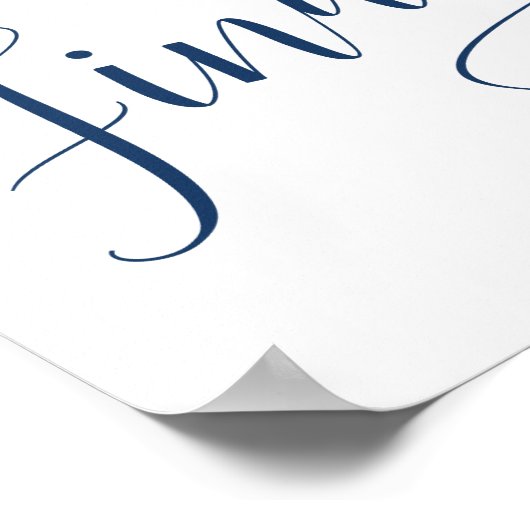 Sitzdiagramm/Platzkarten - Tabellenzeichen Poster (Ecke)