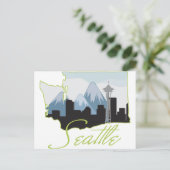 Sitze Postkarte (Stehend Vorderseite)