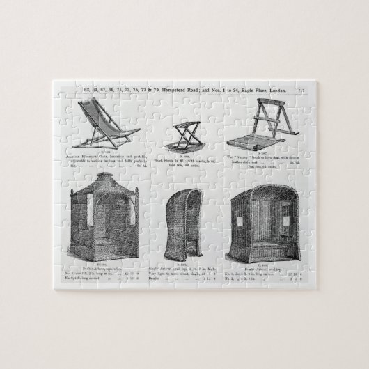 Sitze und Lauben vom Oetzmann u. Co. catalogu Puzzle (Horizontal)
