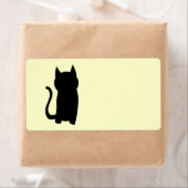 Sitzen Black Cat Silhouette. (Insitu)