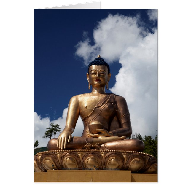 Sitzen der Buddha-Statue (Vorne)