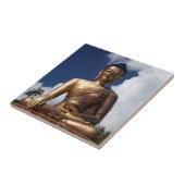 Sitzen der Buddha-Statue Fliese (Seite)