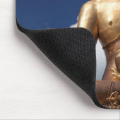 Sitzen der Buddha-Statue Mousepad (Ecke)