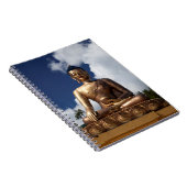 Sitzen der Buddha-Statue Notizblock (Rechte Seite)
