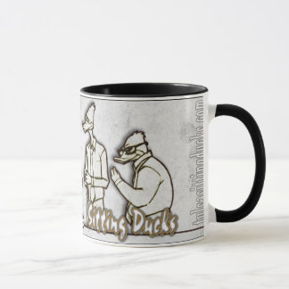 Sitzen-Enten "der Quack-Satz-" Wecker-Tasse Tasse