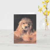 Sitzen Hübsch Karte (Gelbe Blume)