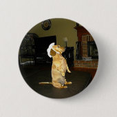 Sitzen Hübsch oder TV-Dackel ansehen Button (Vorderseite)