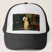 Sitzen Hübsch oder TV-Dackel ansehen Truckerkappe (Vorderseite)