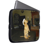 Sitzen Hübsche Dackel Notebook-Tasche Laptopschutzhülle (Vorne Rechts)