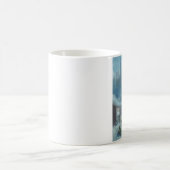 Sitzen im Schnee - Tasse (Mittel)