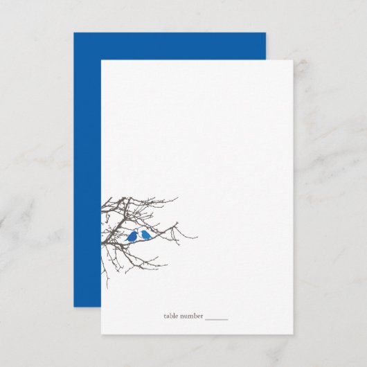 Sitzen in einer Platzkarte für Hochzeitskalibrieru (Vorne/Hinten)