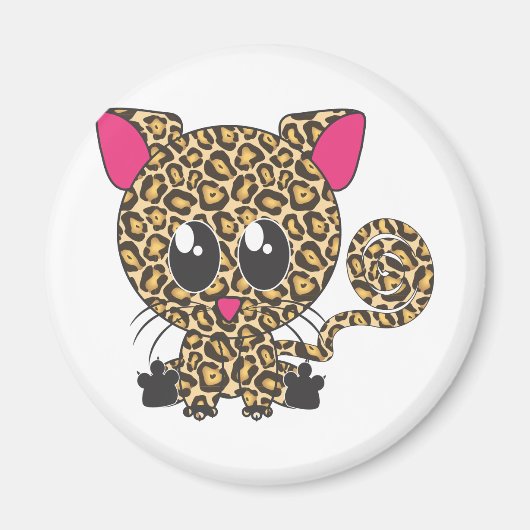 Sitzen Jaguar Magnet (Vorne)