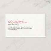 Sitzen Lotus Blume marmoriert Visitenkarte (Rückseite)