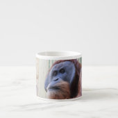 Sitzen Orang Utan Espressotasse (Vorderseite)