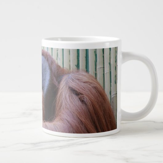 Sitzen Orang Utan Jumbo-Tasse (Rechts)