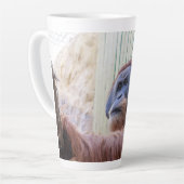 Sitzen Orang Utan Milchtasse (Linke Ecke)