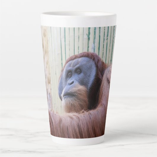 Sitzen Orang Utan Milchtasse (Vorderseite)