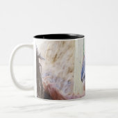 Sitzen Orang Utan Zweifarbige Tasse (Links)