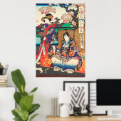 Sitzen Poster (Heimbüro)