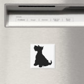 Sitzen Scottie Dog Magnet (In Situ (Geschirrspüler))