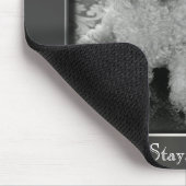 Sitzen Sie. Bleibe Sie. Gute Hunde! Foto-Rahmen Mousepad (Ecke)