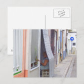 Sitzen und Denken. Postkarte (Vorne/Hinten)