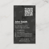 Sitzen von Haustieren, tierärztliche Klinik, Tiera Visitenkarte (Vorderseite)