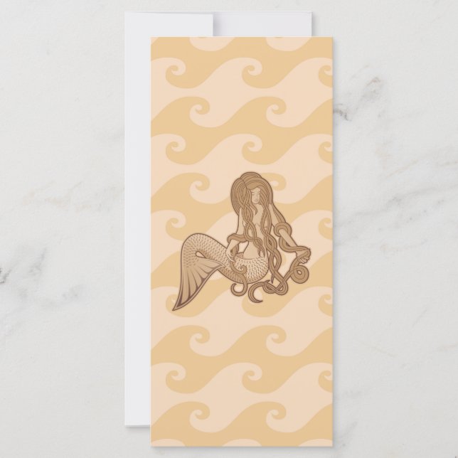 Sitzen von Meerjungfrau (Vorderseite)