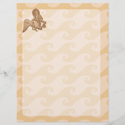 Sitzen von Meerjungfrau Flyer (Vorne)