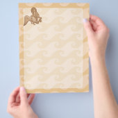 Sitzen von Meerjungfrau Flyer (Hand)