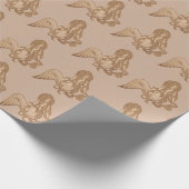 Sitzen von Meerjungfrau Geschenkpapier (Ecke)