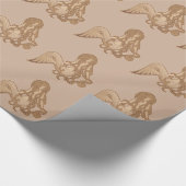Sitzen von Meerjungfrau Geschenkpapier (Ecke)
