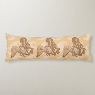 Sitzen von Meerjungfrau Seitenschläferkissen