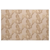Sitzen von Meerjungfrau Stoff (Fat Quarter (45,7 x 55,9 cm))
