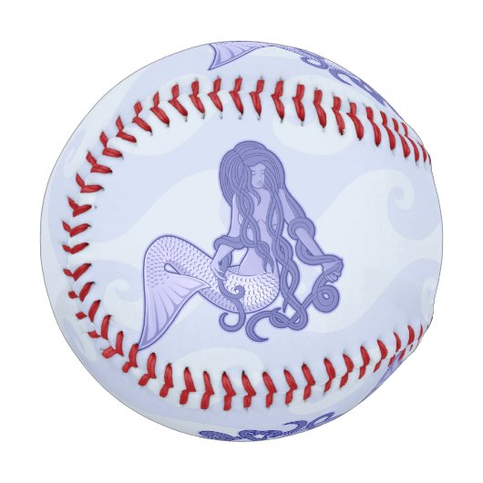Sitzen von Mermaid Blue Baseball (Rückseite Rechts)