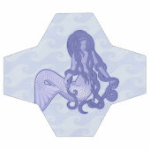 Sitzen von Mermaid Blue Fußball (Flach)