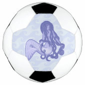 Sitzen von Mermaid Blue Fußball (Vorderseite)