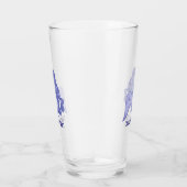 Sitzen von Mermaid Blue Glas (Rechts)