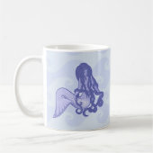 Sitzen von Mermaid Blue Kaffeetasse (Links)