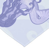 Sitzen von Mermaid Blue Kurzer Tischläufer (Ecke)