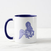 Sitzen von Mermaid Blue Tasse (Links)