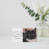 Sitzen von Tieren Visitenkarte (Stehend Vorderseite)