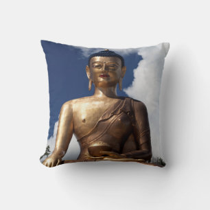 Sitzende Buddha-Statue Kissen