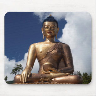 Sitzende Buddha-Statue Mousepad
