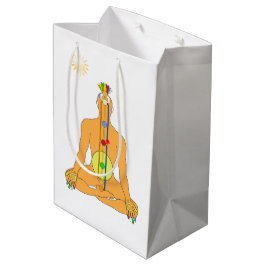 Sitzende Chakren Mittlere Geschenktüte