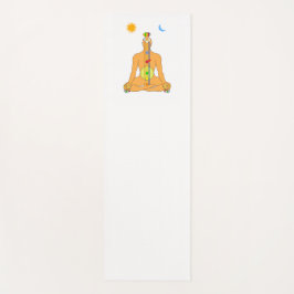 Sitzende Chakren Yogamatte