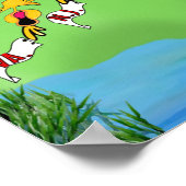 SITZENDE FAHRZEUGE POSTER (Ecke)