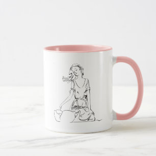 Sitzende Fee… Tasse
