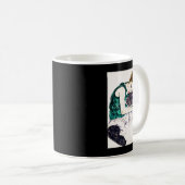 Sitzende Frau mit Bent Knees von Egon Schiele Kaffeetasse (VorderseiteRechts)