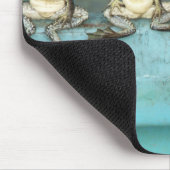 Sitzende Frösche Mousepad (Ecke)